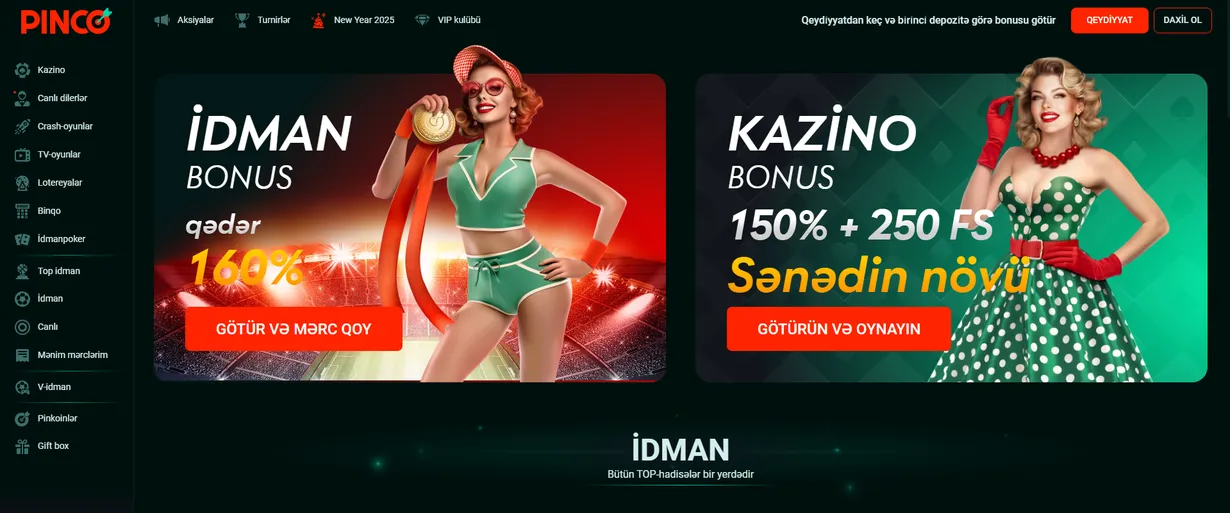 Pinco Casino Pinco casino platforması